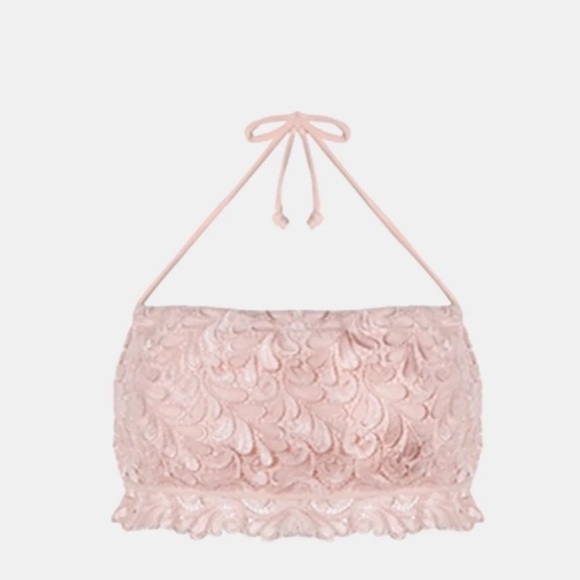 Love & Lemons Naples Lace Bikini Top Size Small - Picture 2 of 6